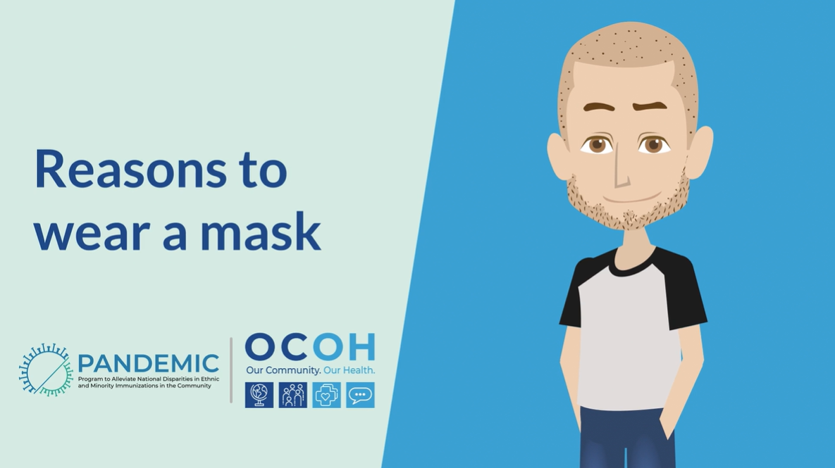 Video Reasons To Wear A Mask English Spanish 224 252 Vaccine Resource Hub 